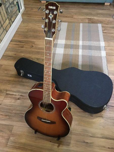 Electro-acoustic guitar - Yamaha Compass Series CPX 700. Excellent condition. Hard case included