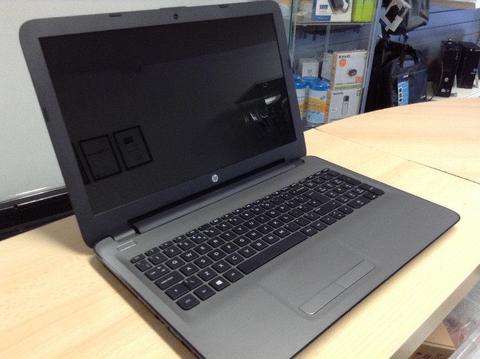 Brand New HP Laptop in SILVER 15.6 Inch AMD Quad 2.4GHz 4GB 1TB DVD Windows 10