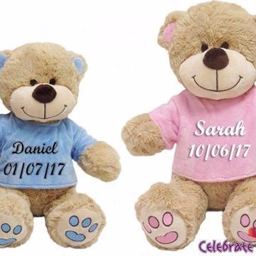 Choose the best Personalised Embroidered Teddy Bear for baby