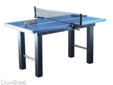 Kids’ Wooden Ping Pong Table On Legs New