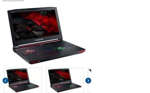 Acer predator gaming laptop