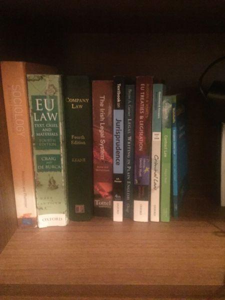 Law Books third level for sale