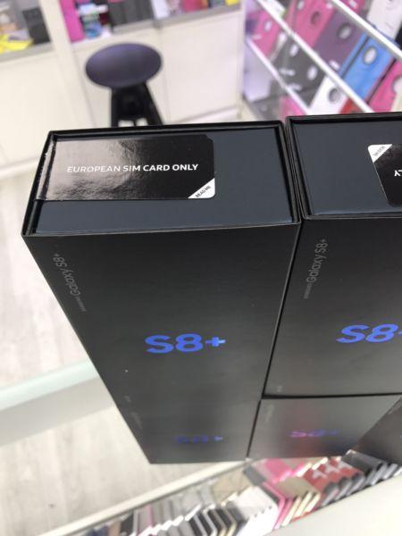Samsung s8 plus brand new factory Unlocked model never locked