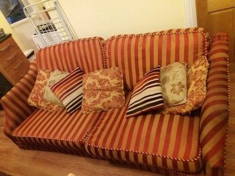 2 seater Sofa and a chair