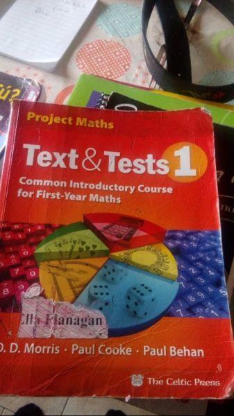 Texts and test 1