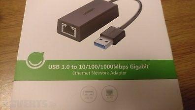 USB 3.0 to Gigabit Network adapter