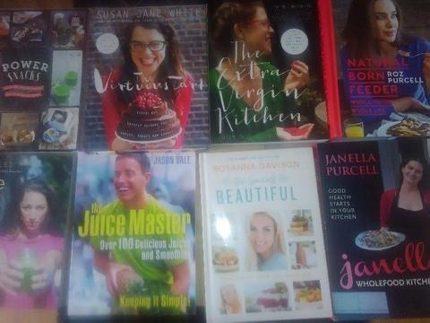Healthy living - 8 books