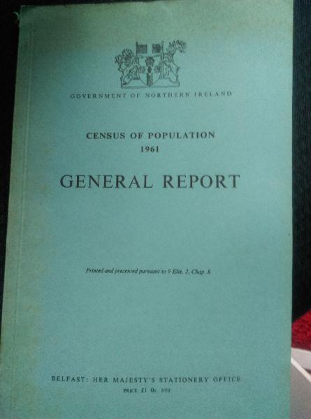 Census Northern , 1961, General report