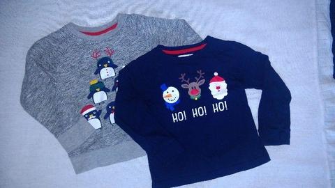 Christmas jumper and top