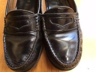 BLACK DUBARRY OXFORD LOAFER GIRLS SCHOOL SHOES SIZE 39