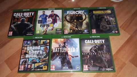Xbox One 500gb 7 Games