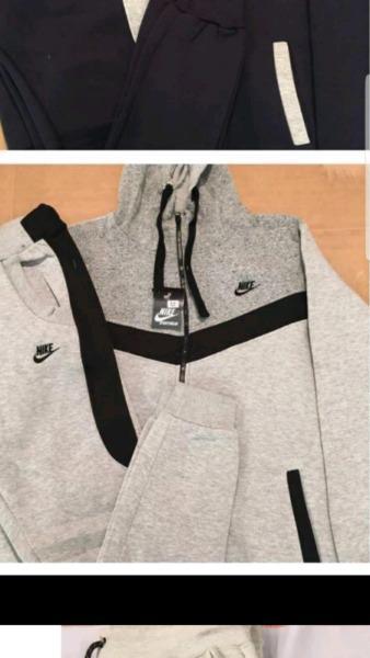 northface and Nike tracksuits