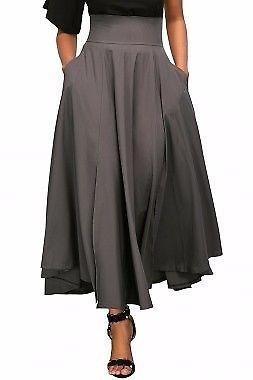 BELTED MAXI SKIRT 12/26