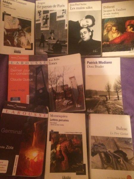 French Books for sale - Excellent condition