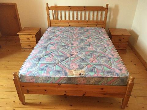 High quality double bed and mattress