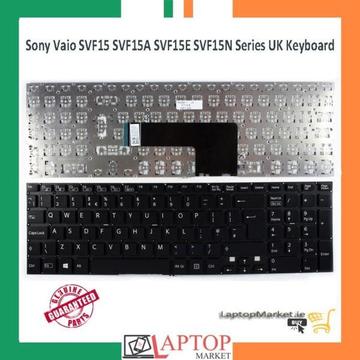 New UK Keyboard MP-12Q66LA63561W 149239612 for Sony Vaio SVF15 SVF15A SVF15E SVF15N Black
