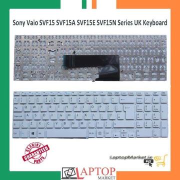 New UK Keyboard MP-12Q66LA63561W 149239612 for Sony Vaio SVF15 SVF15A SVF15E SVF15N White