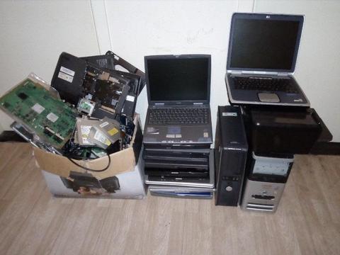 Joblot Laptops, desktop, Printer, etc for Parts or Repair