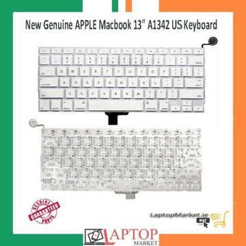 New Genuine Keyboard US Layout for Apple MacBook A1342 13