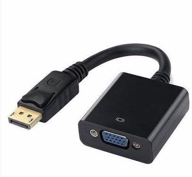 Gold-plated DP Displayport to VGA converter adapter cable Displayport input to VGA output
