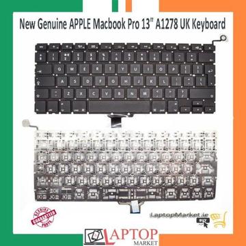 New Genuine Keyboard UK Layout for Apple Macbook Pro A1278 13