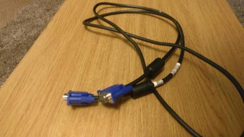 5 ft VGA Monitor Male to Male Extension Cable
