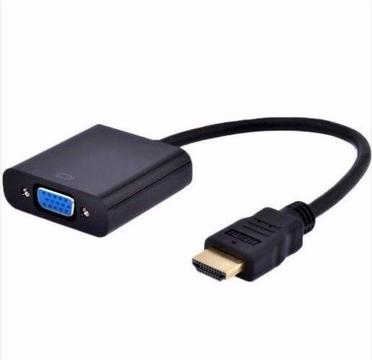Support HD 1080P HDMI to VGA Converter Adapter Cable