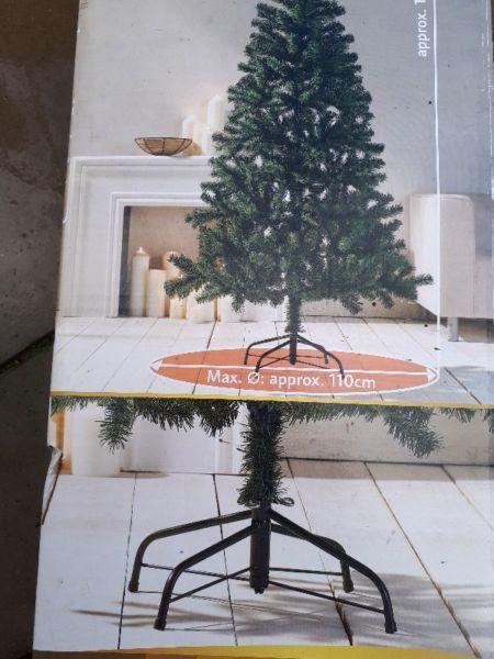 Xmas tree for sale in box green