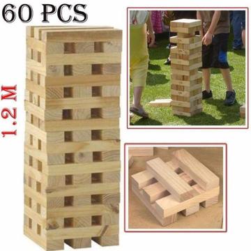 Giant Jenga party game hire rental