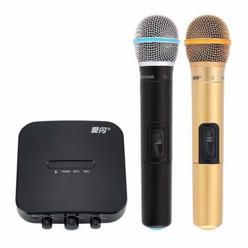 Car Karaoke Machine - 2x Wireless Microphone