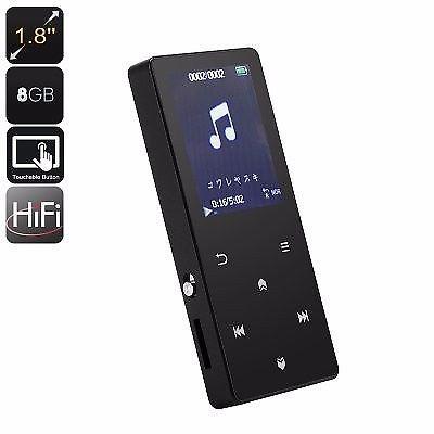 Bluetooth MP3 Player 1.8-Inch Display, 400mAh, 8GB Memory, 16GB SD