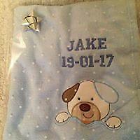 Personalised Embroidered Blankets