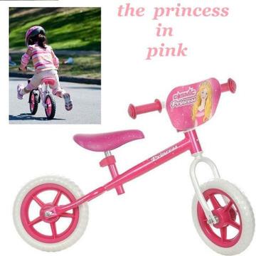 Princess Balance Bike with 10