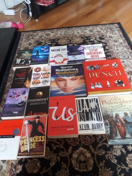 Section of Books from €2 or will sell lot for €30