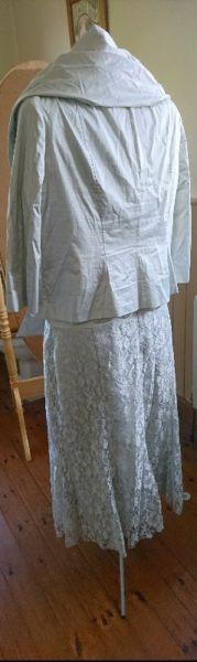 Designer, elegant Mother of the Bride wedding outfit - worn once