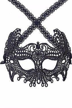 Black Lace Masquerade Mask