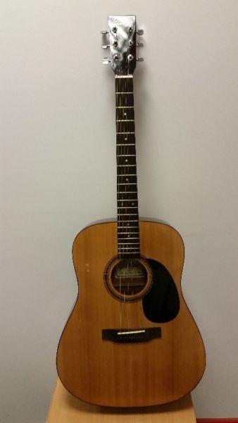 Encore Acoustic Guitar Model W255 - Great Condition