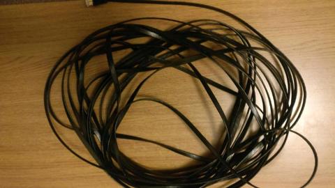 15m of CAT 7 flat network cable
