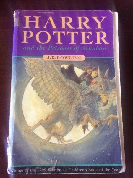 Harry Potter and the Prisoner of Azkaban, 1st ed, 1999, paperback