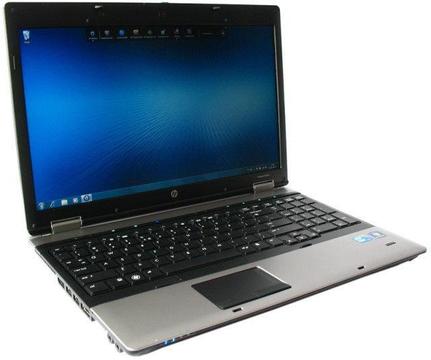 HP ProBook 6550b laptop, Intel Core i5 2.4GHz, SSD 160GB, RAM 4GB