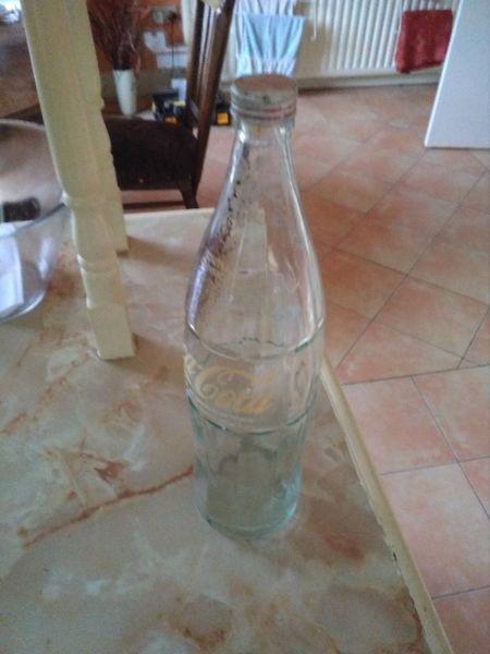 Antique coca cola 100cl French bottle