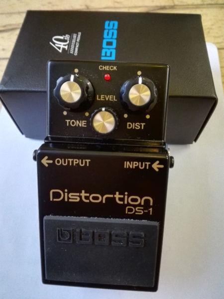 Boss DS1 40th Anniversary Distortion Pedal (new)