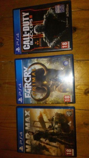 Ps4 games perfect condition