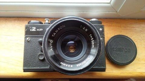 Zenith 35MM USSR Made SLR Camera 35-55MM Lens Made in Japan