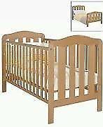 Mamas & Papas Hayworth Cot/Toddler Bed 150 new 296 inculding mattress