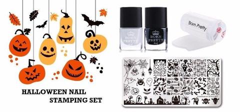 Halloween stamping plate