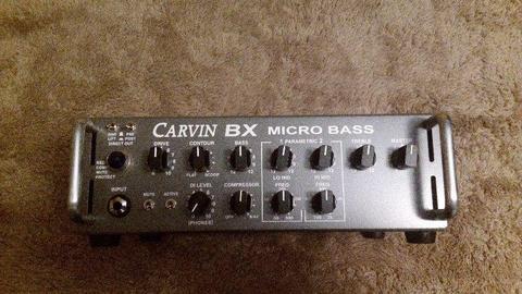 Carvin BX250 Bass Amp Head 250/200 watts USA