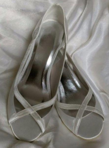 Ivory Wedding Shoes UK 5.5
