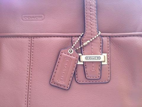 Authentic Coach Taylot North/South tote bag