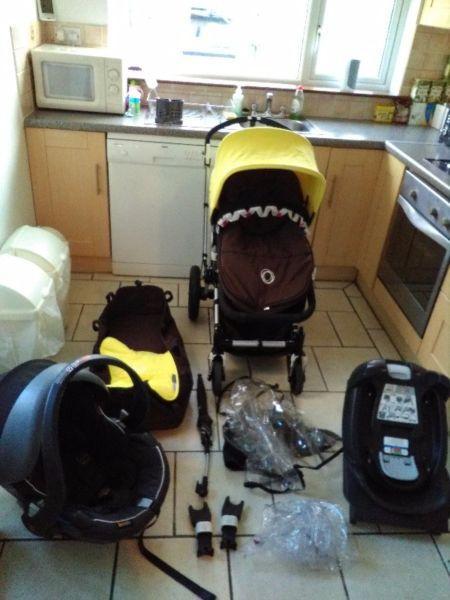 4 in 1 Bugaboo Cameleon 2 travel system for sale.Great condition